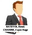BATIFFOL, Henri; CHAHINE, Fayez Hage